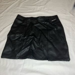 pleather NEW skirt!